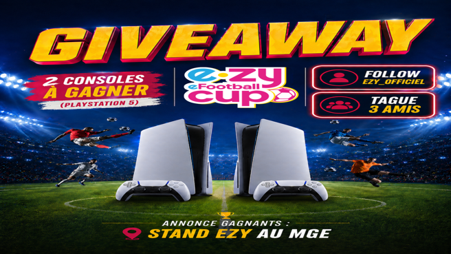 EZY GIVEAWAY EZY E-FOOTBALL CUP 
